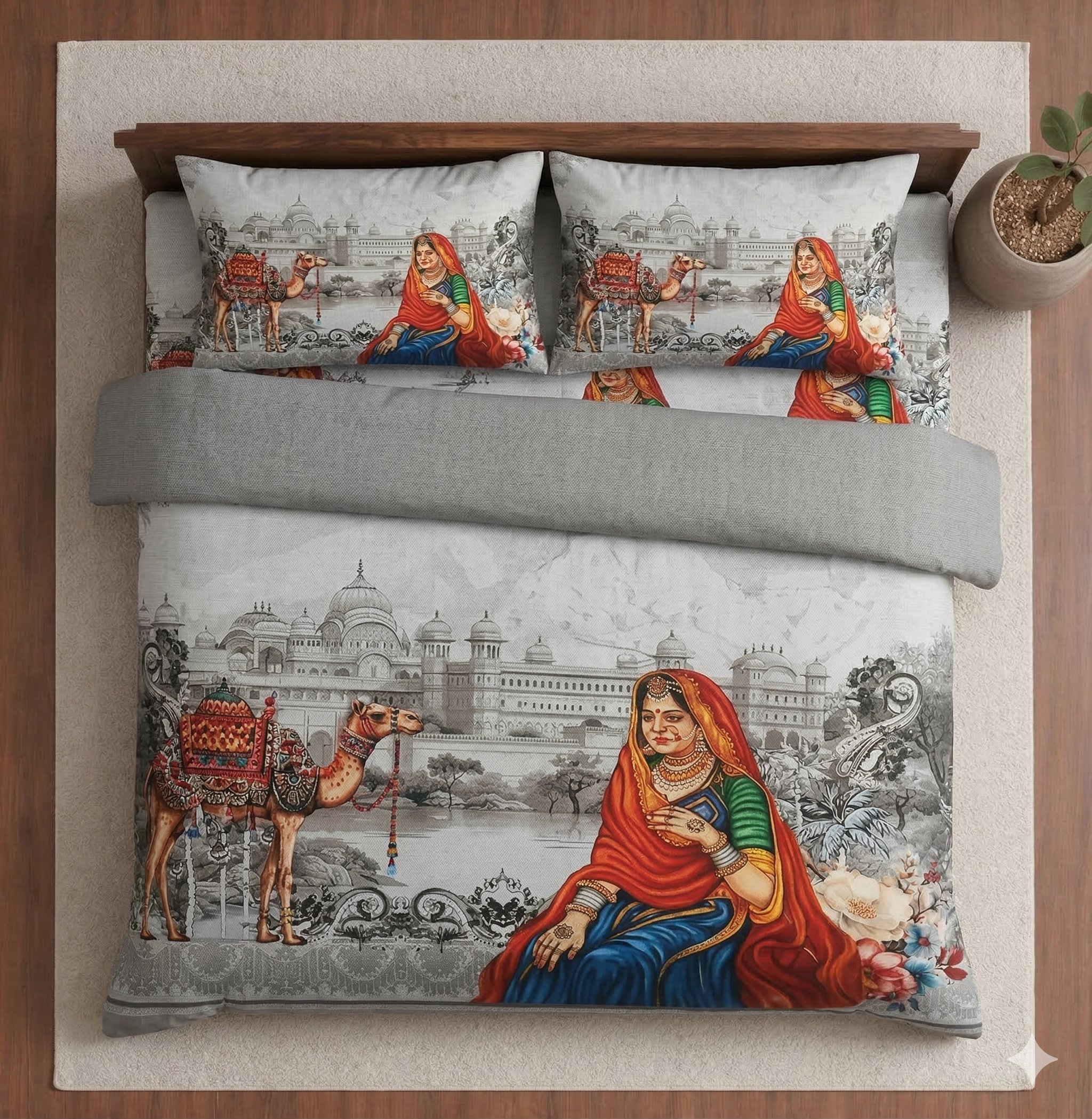 Digi Style-Digital Printed Bedsheet