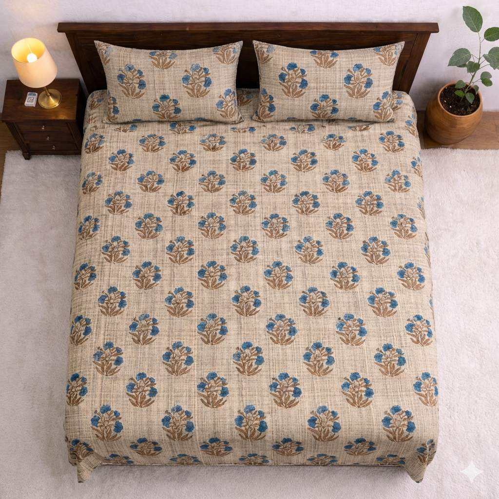 Rosie-Double Bedsheet
