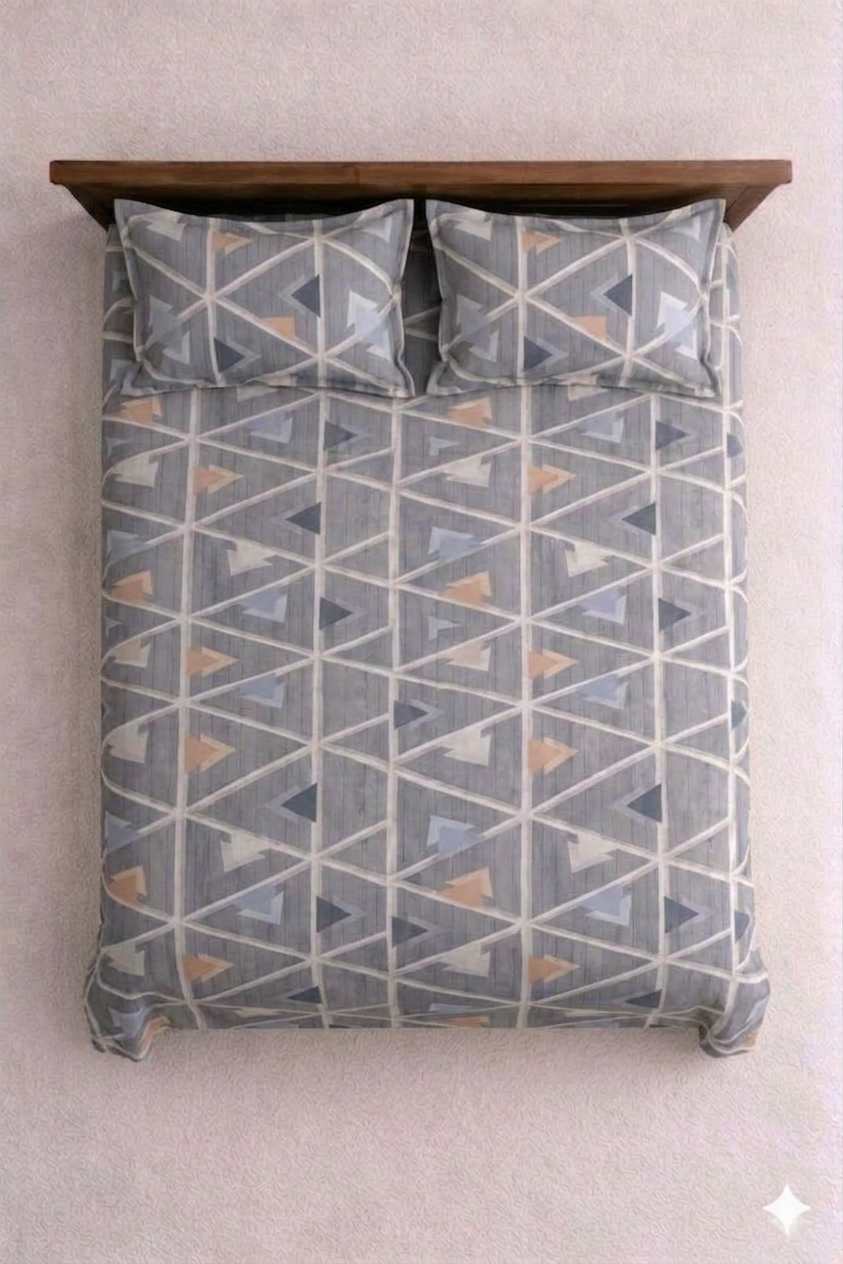 Murphy King Designer Print Bedsheet Set