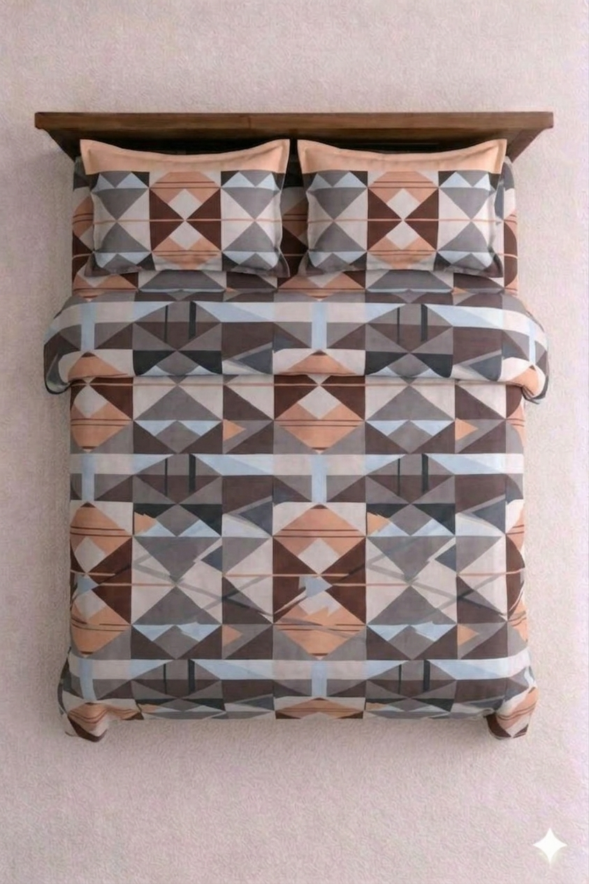 Murphy King Designer Print Bedsheet Set