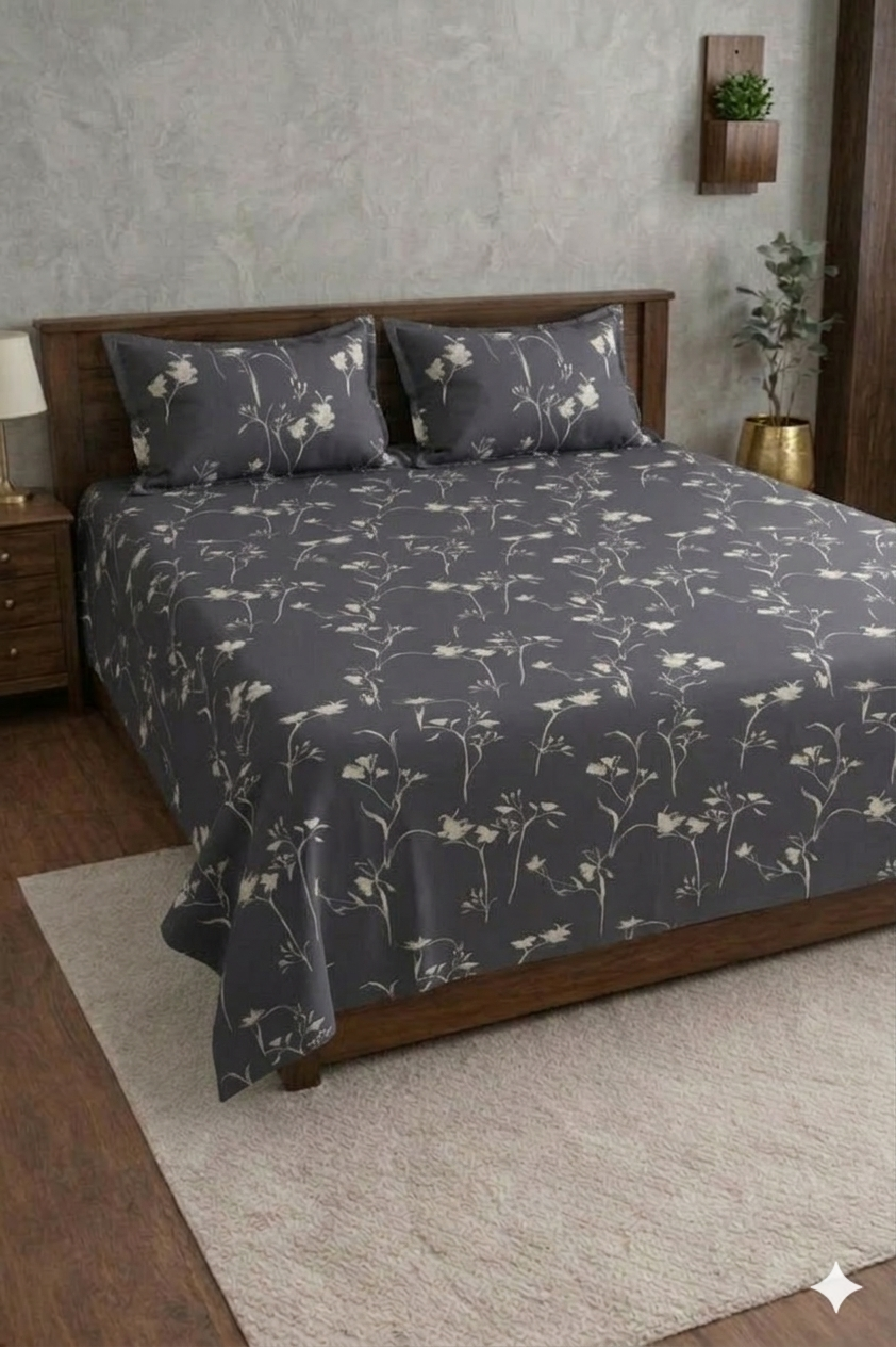 Murphy King Designer Print Bedsheet Set