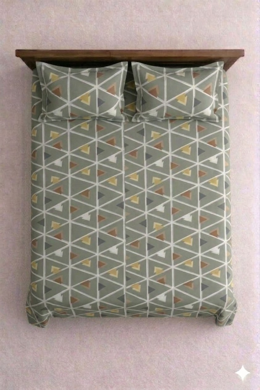 Murphy King Designer Print Bedsheet Set