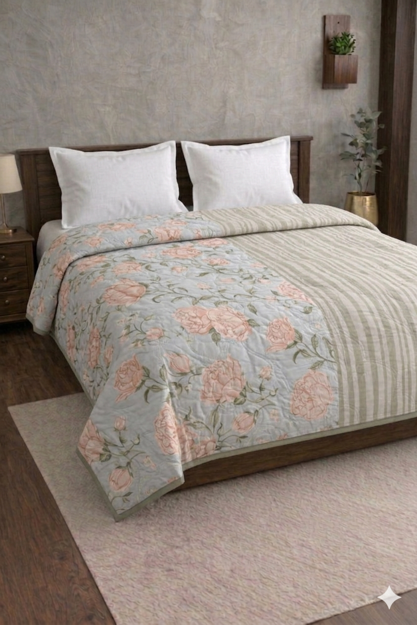 Ultra Soft Double Sided AC Quilt for Cozy Sleep