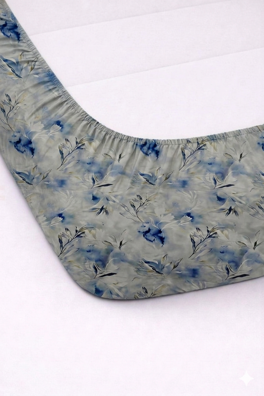 Starfit- Digital Printed Elastic Fitted Bedsheet set