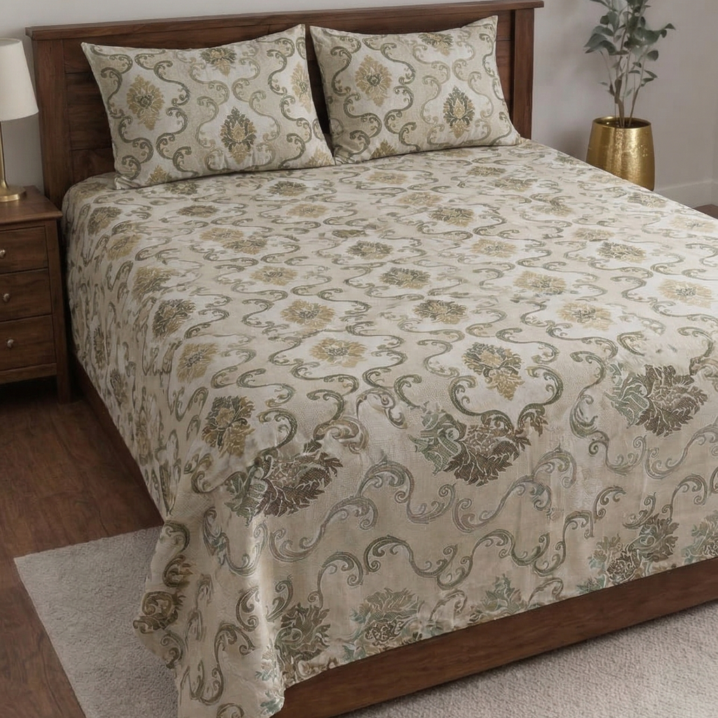 Crown Bedsheet Set
