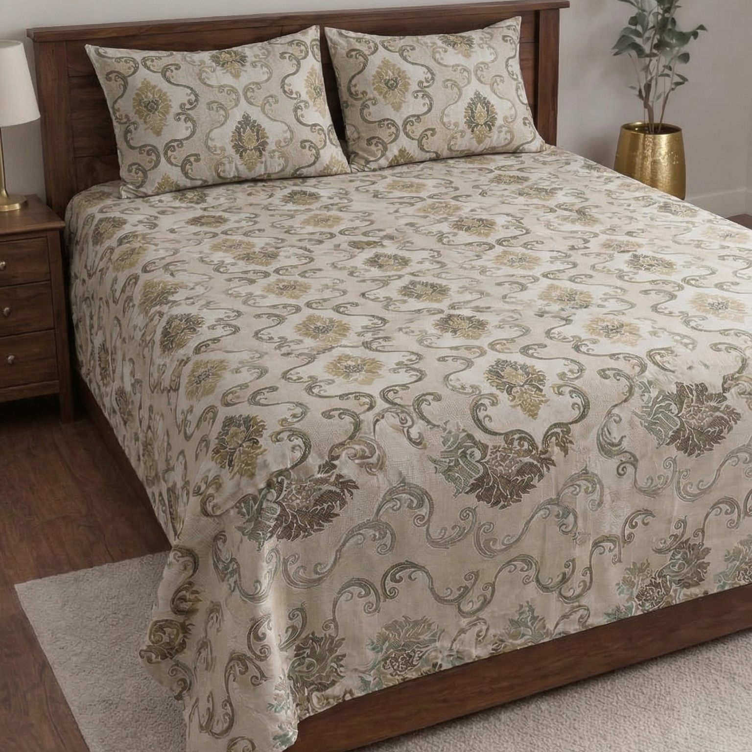 Crown Bedsheet Set