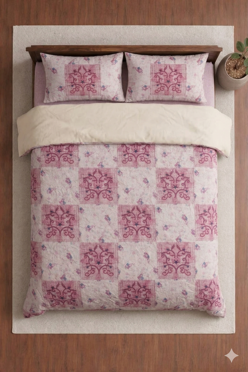 Suzuki Designer Print Bedsheet Set