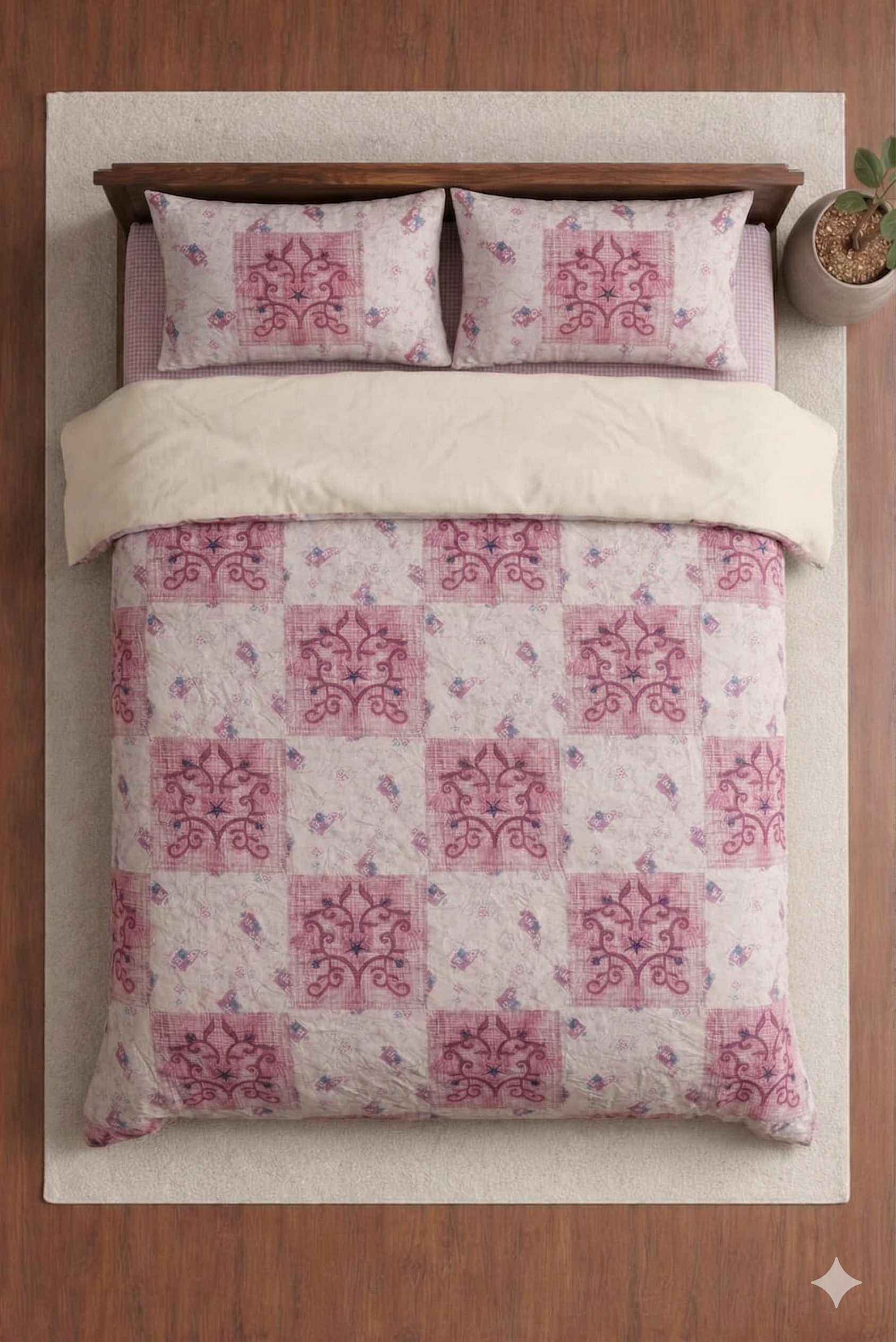 Suzuki Designer Print Bedsheet Set