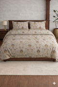 Crown Designer Bedsheet Set for daily Elegant vibes