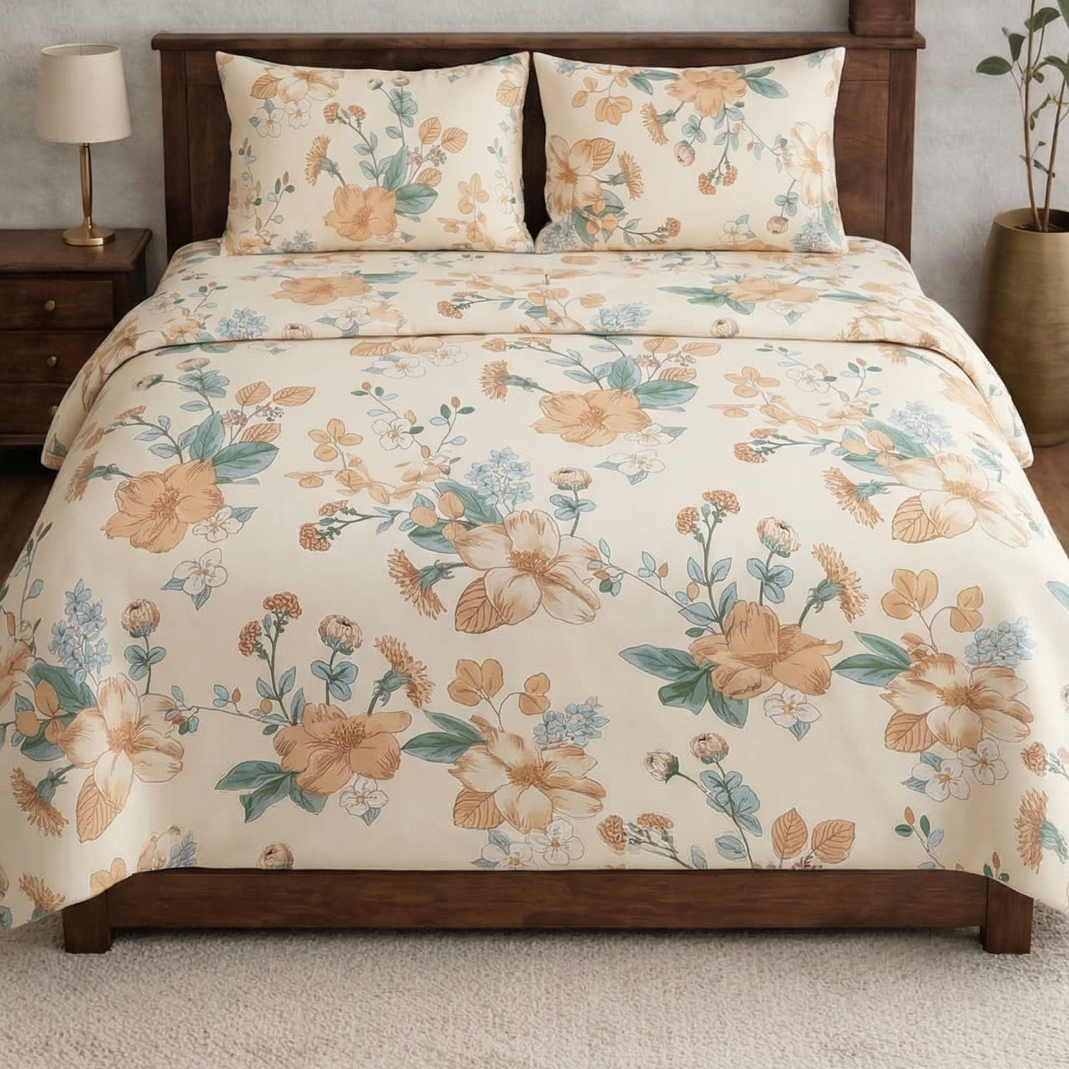 Stanley Designer Print Bedsheet Set