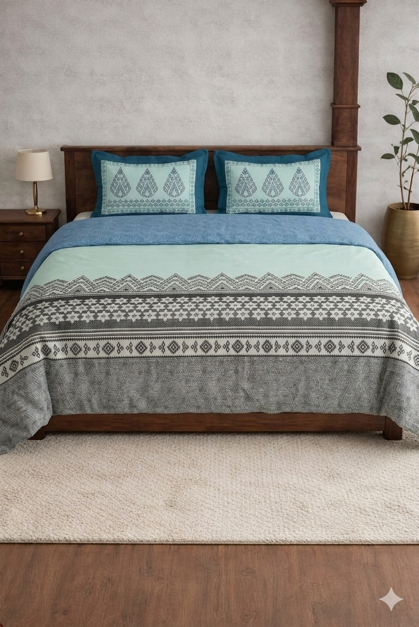 Rock n Roll-Double Bedsheet