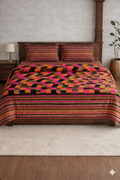Banarasi Red Bedsheet Set