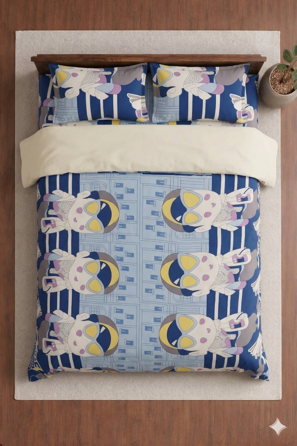 Kids Den Bedsheet Set