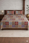 Crown Designer Bedsheet Set for daily Elegant vibes
