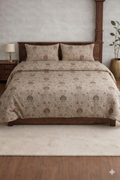 Crown Designer Bedsheet Set for daily Elegant vibes