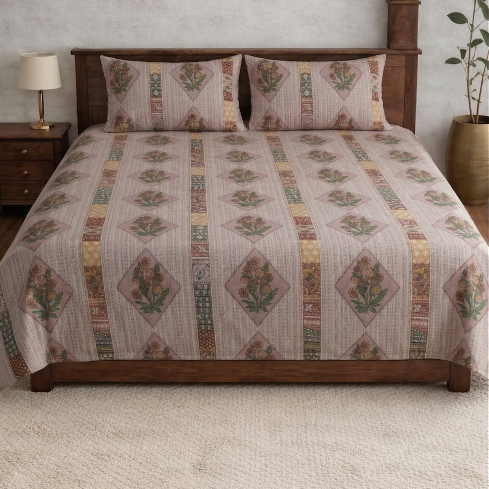 Crown Bedsheet Set