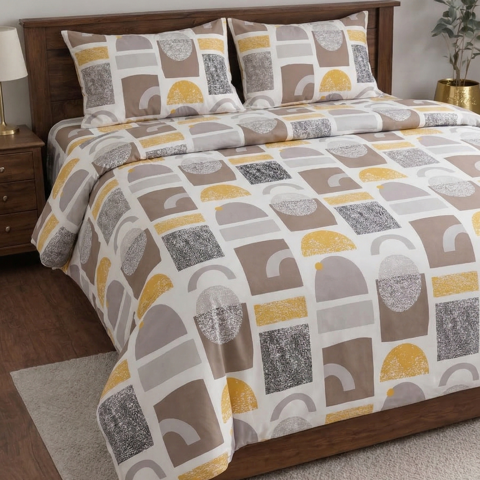 Stanley Designer Print Bedsheet Set
