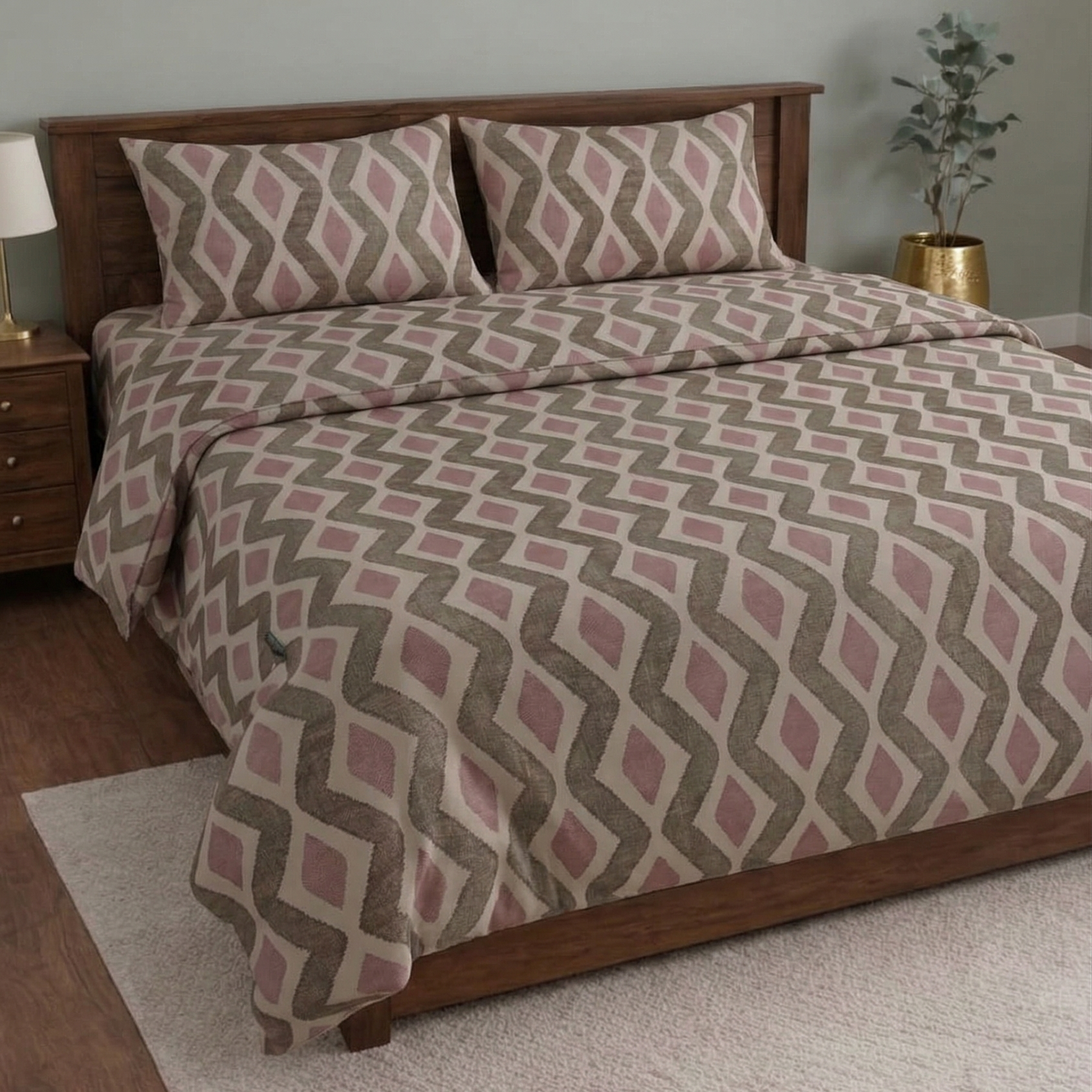Crown Bedsheet Set