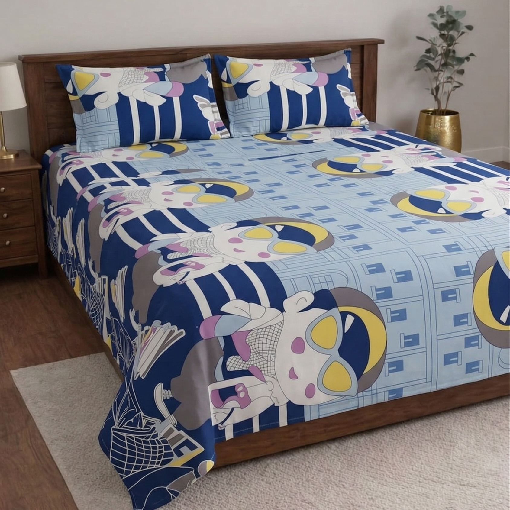 Kids Den Bedsheet Set