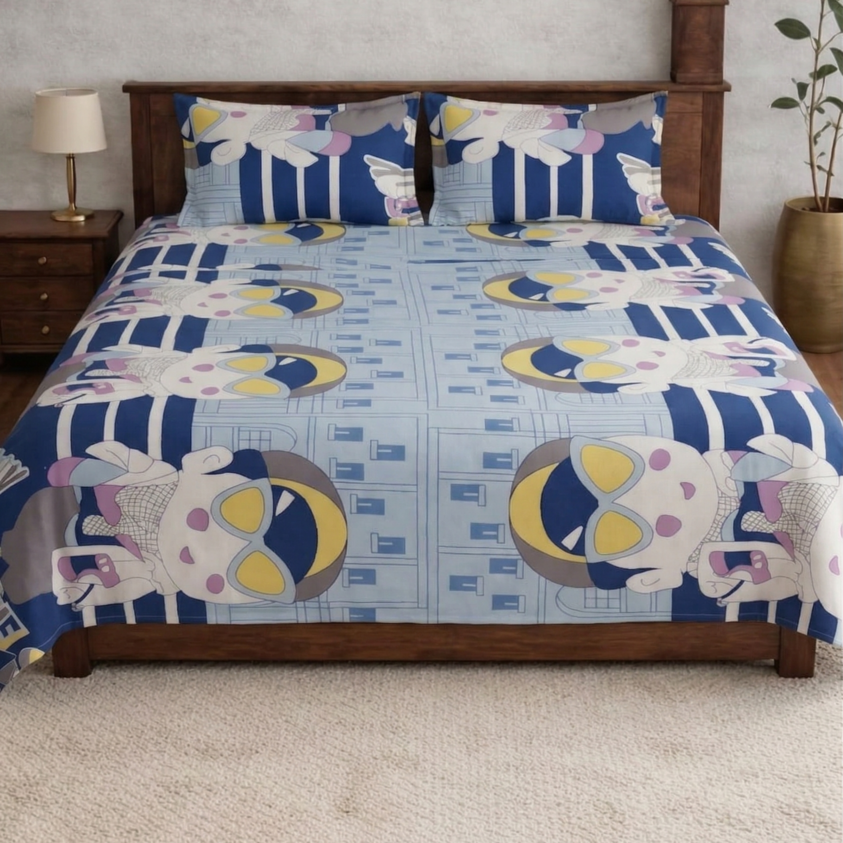 Kids Den Bedsheet Set