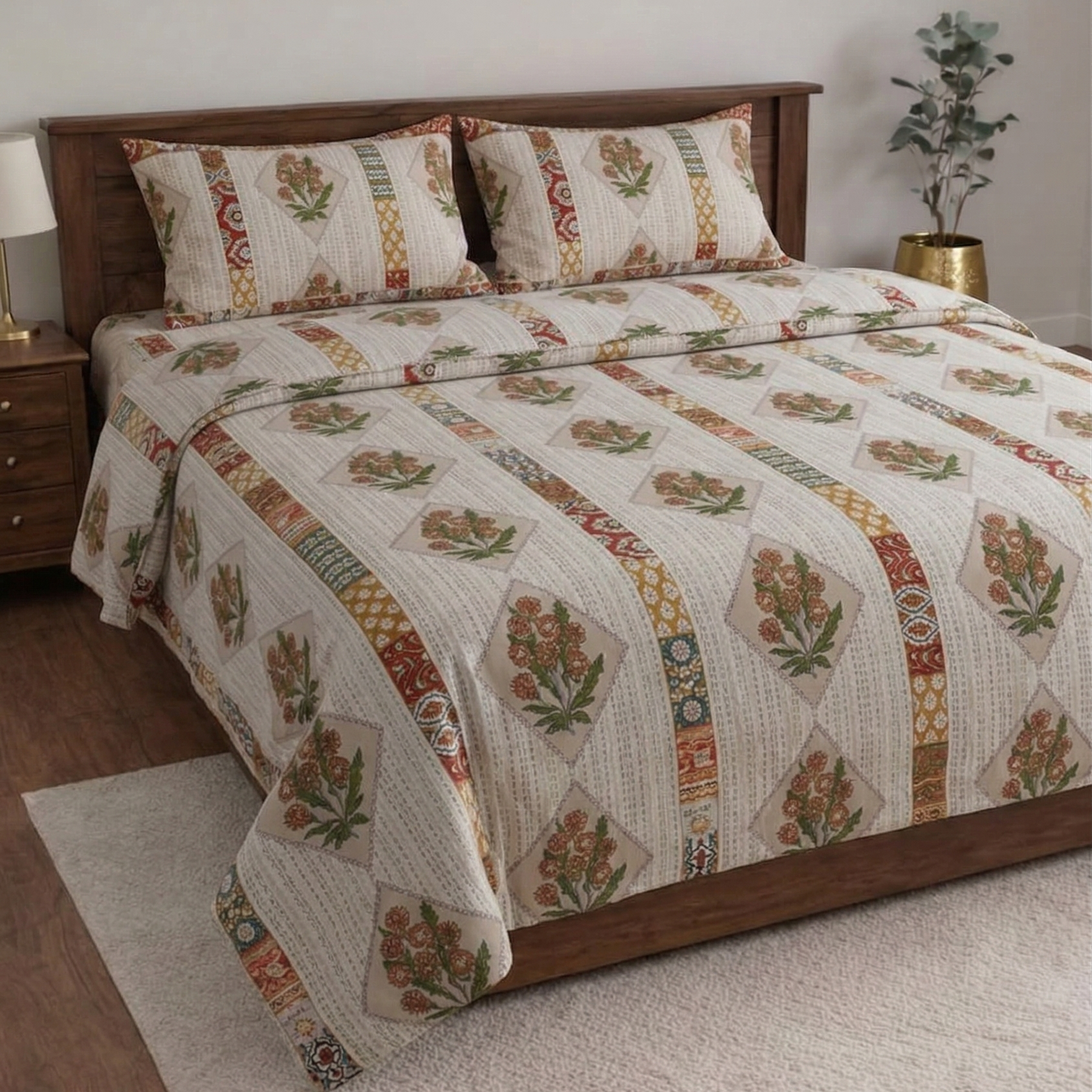 Crown Bedsheet Set