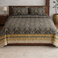 Italian Meenakari Besdsheet set
