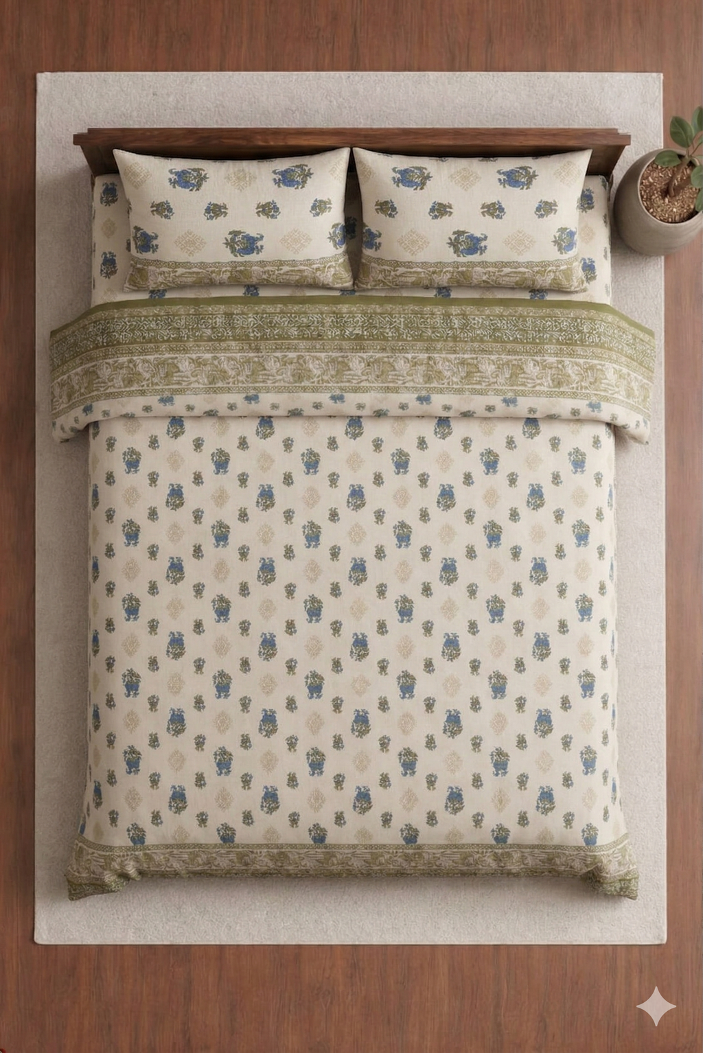 Rajwada Designer Bedsheet Set