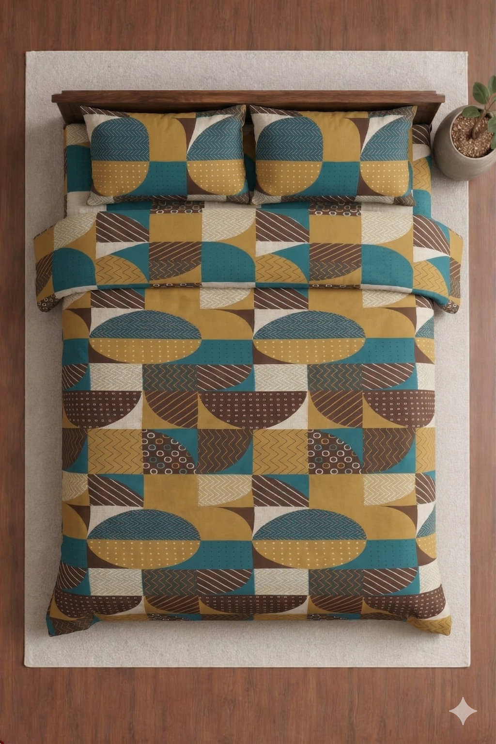 Shayan Designer Bedsheet Set