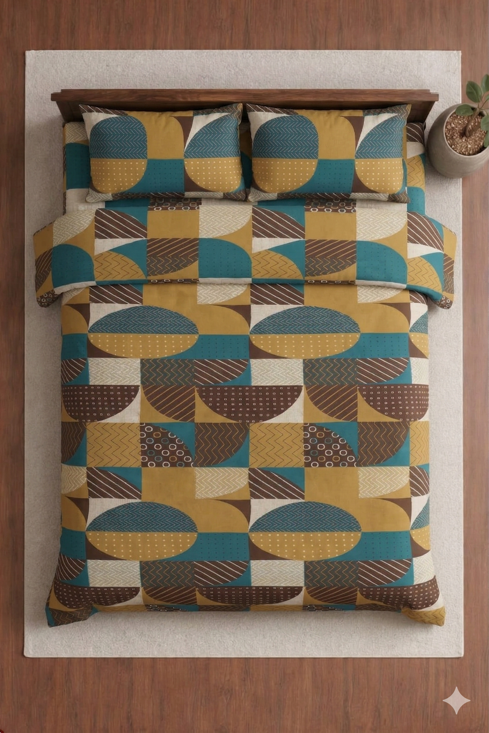 Shayan Designer Bedsheet Set