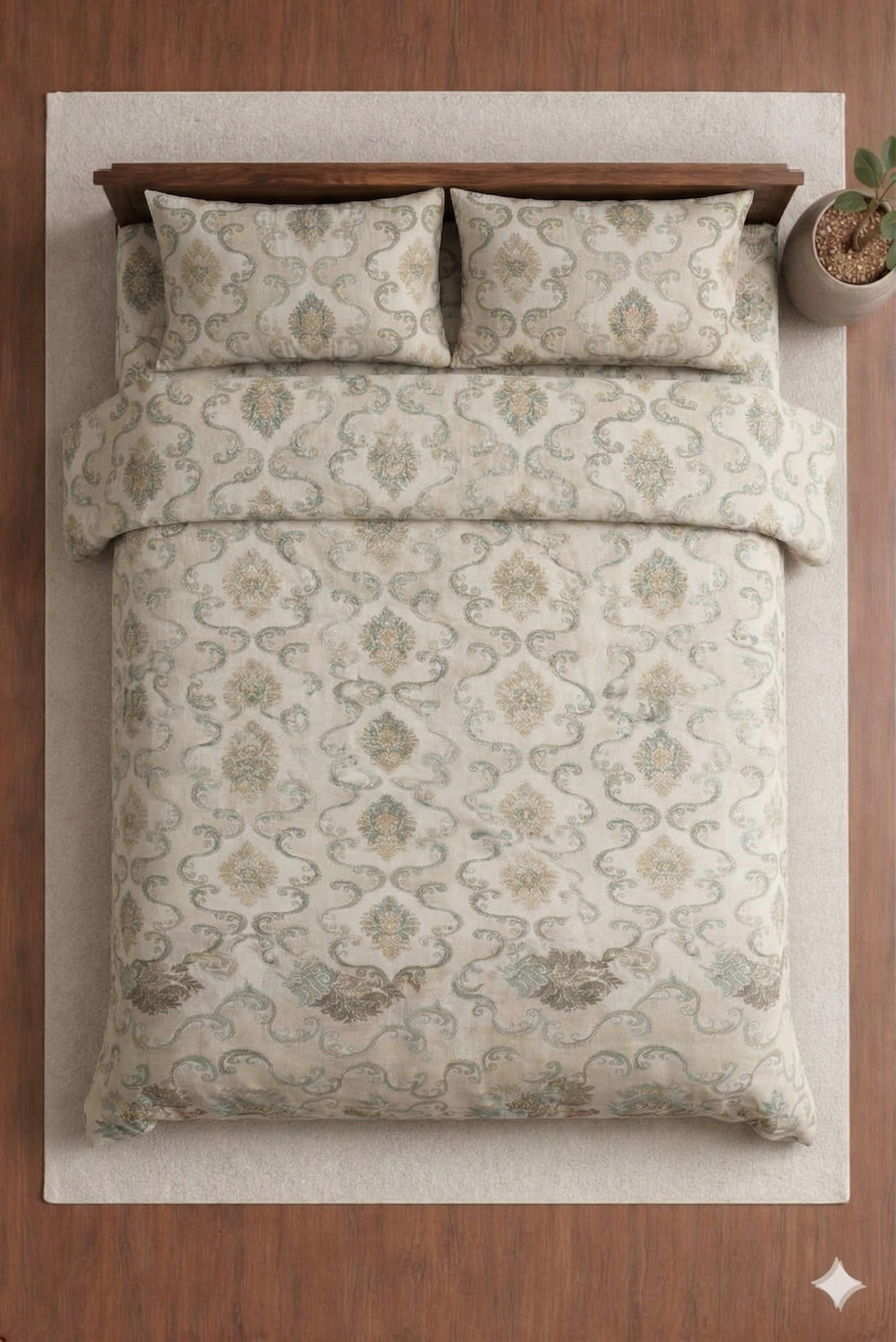 Crown Bedsheet Set