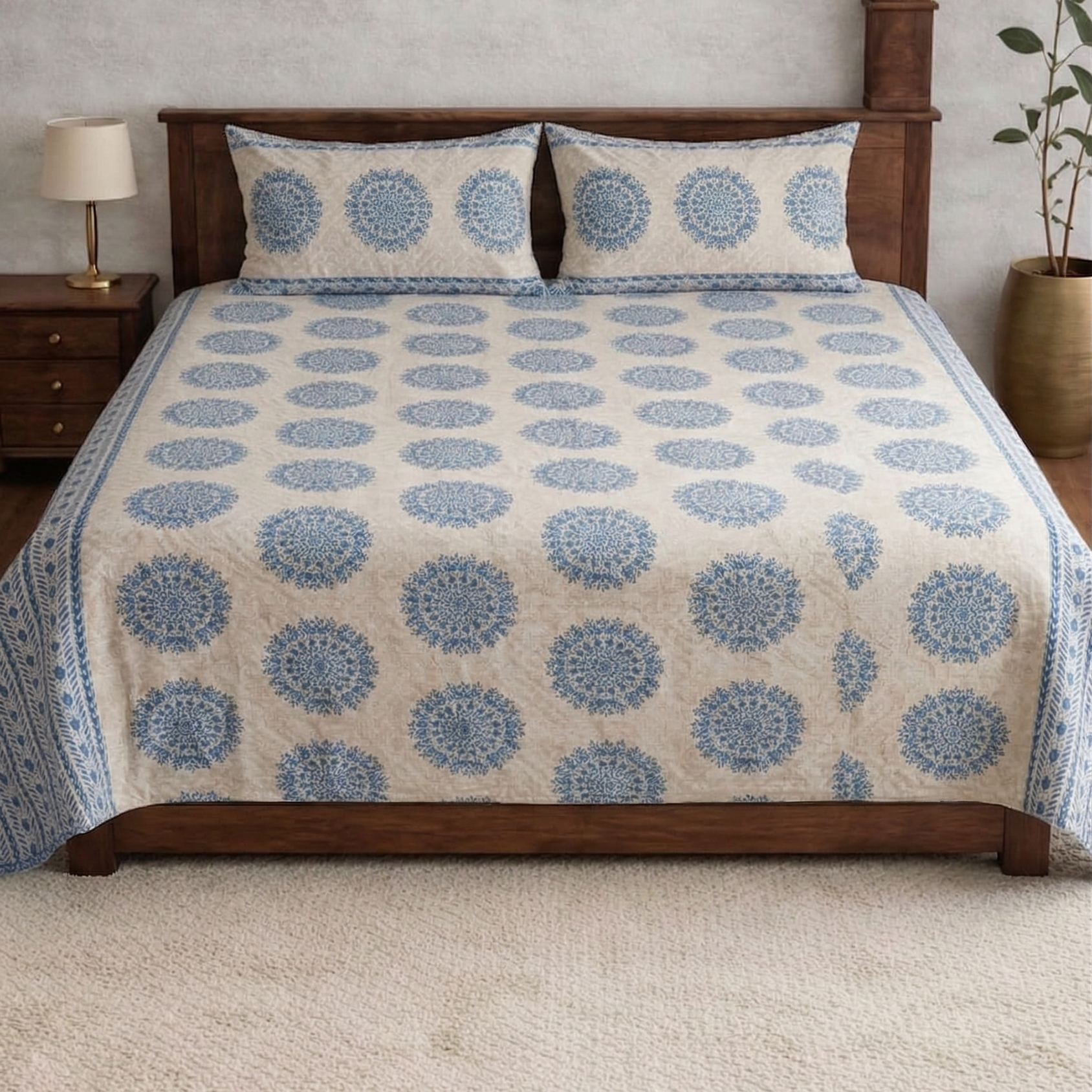 Rajwada Designer Bedsheet Set