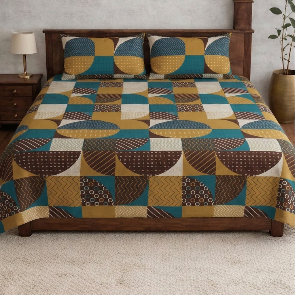 Shayan Designer Bedsheet Set