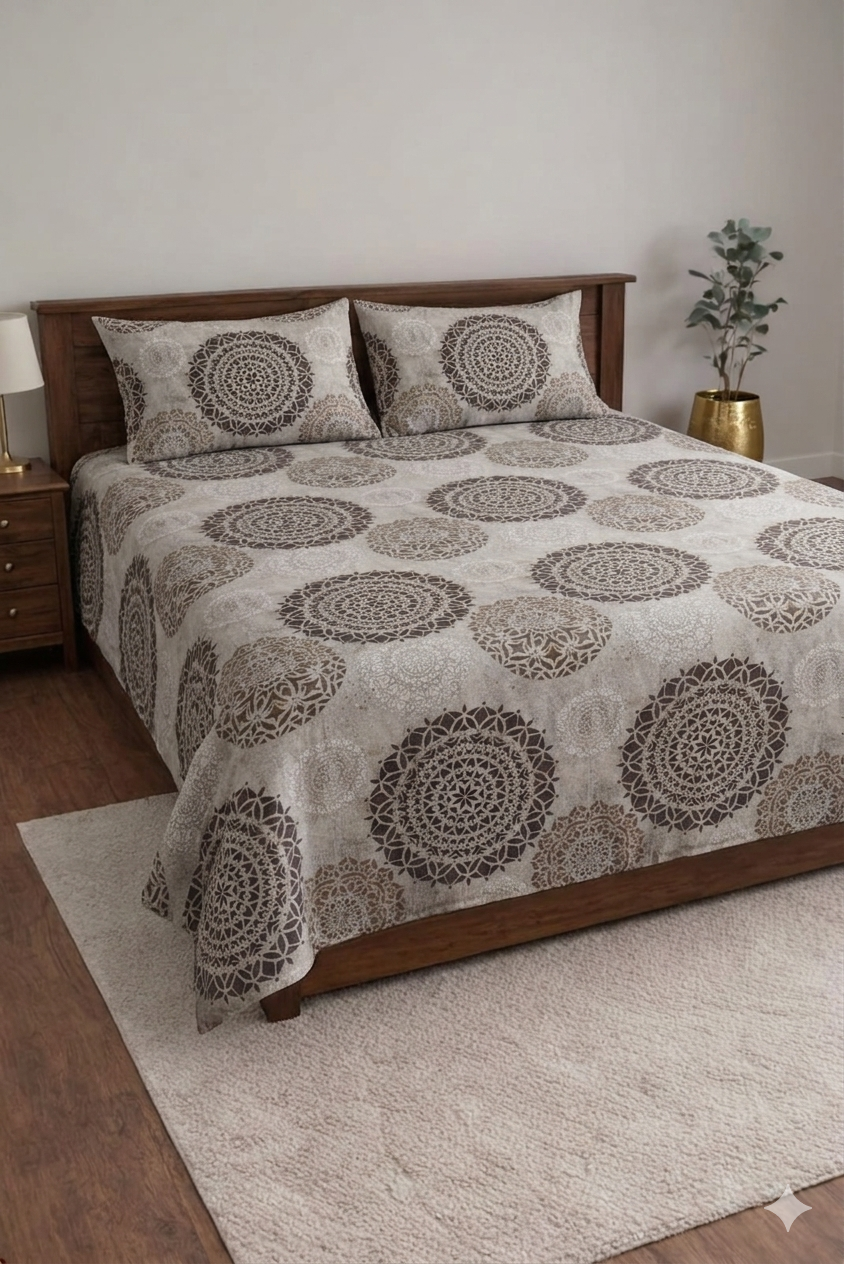 Zella Designer Packed Bedsheet Set