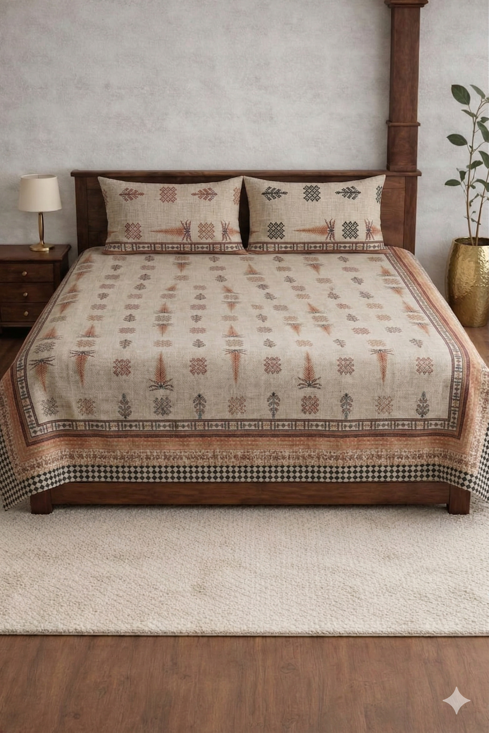 Rajwada Designer Bedsheet Set