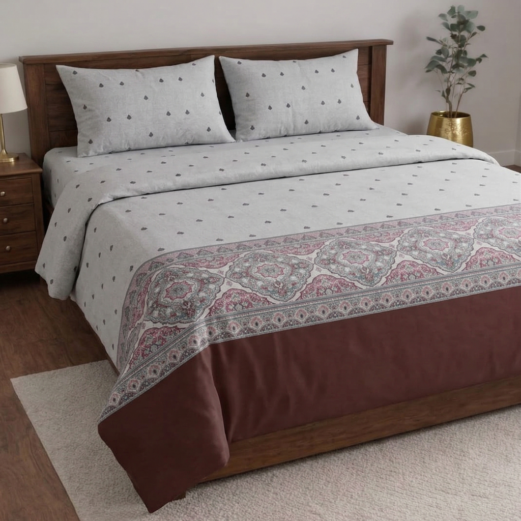 Embrace Bedsheet Set for Royal Ambience