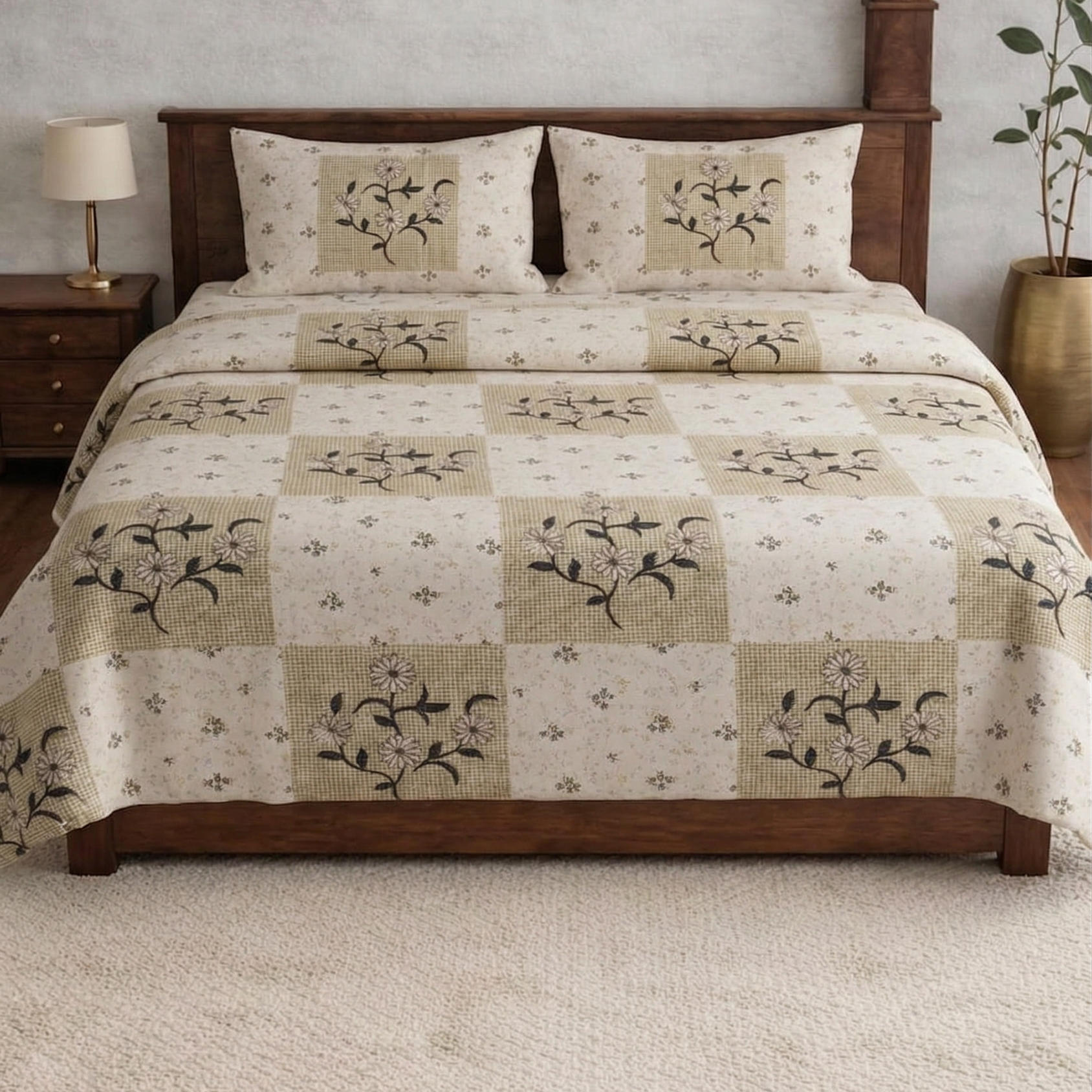 Designer Print Bedsheet Set