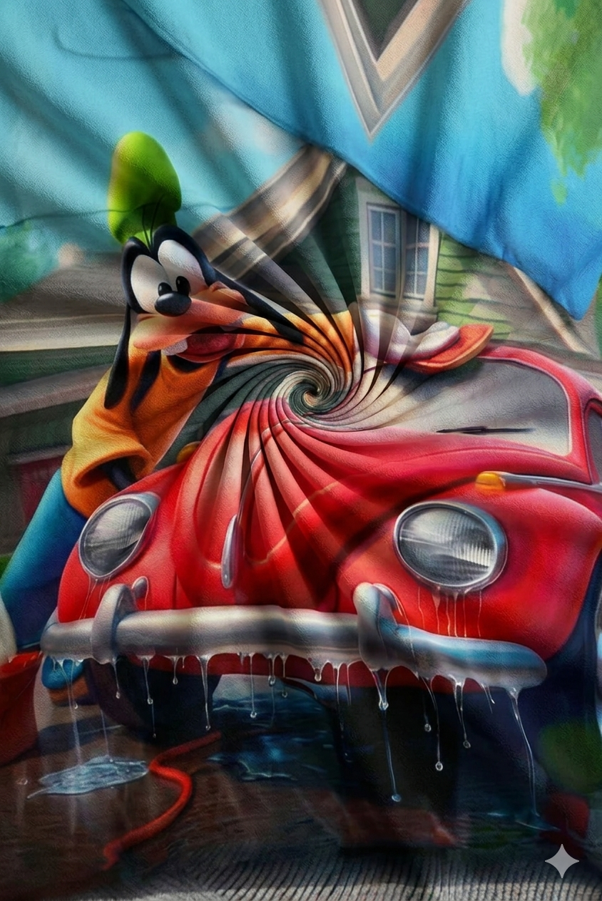 Cherry Kidz Digital CAR Cartoon Bedsheet set