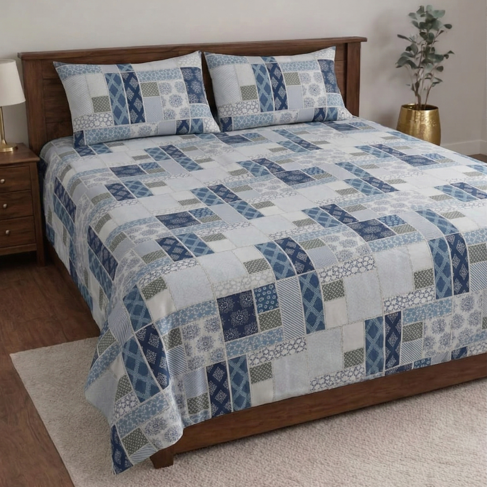 Crown Bedsheet Set
