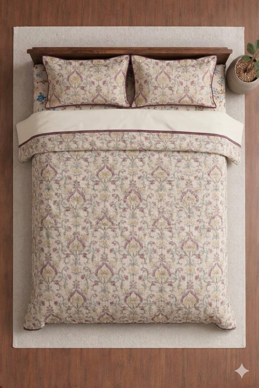 Elegant Soft Designer Bedsheet set