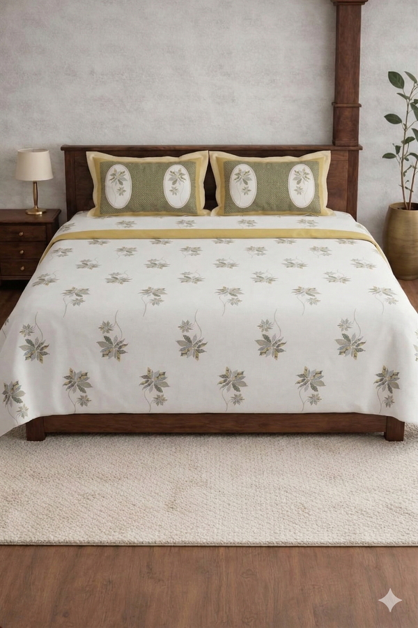 Amruta Designer Soft printed Bedsheet set