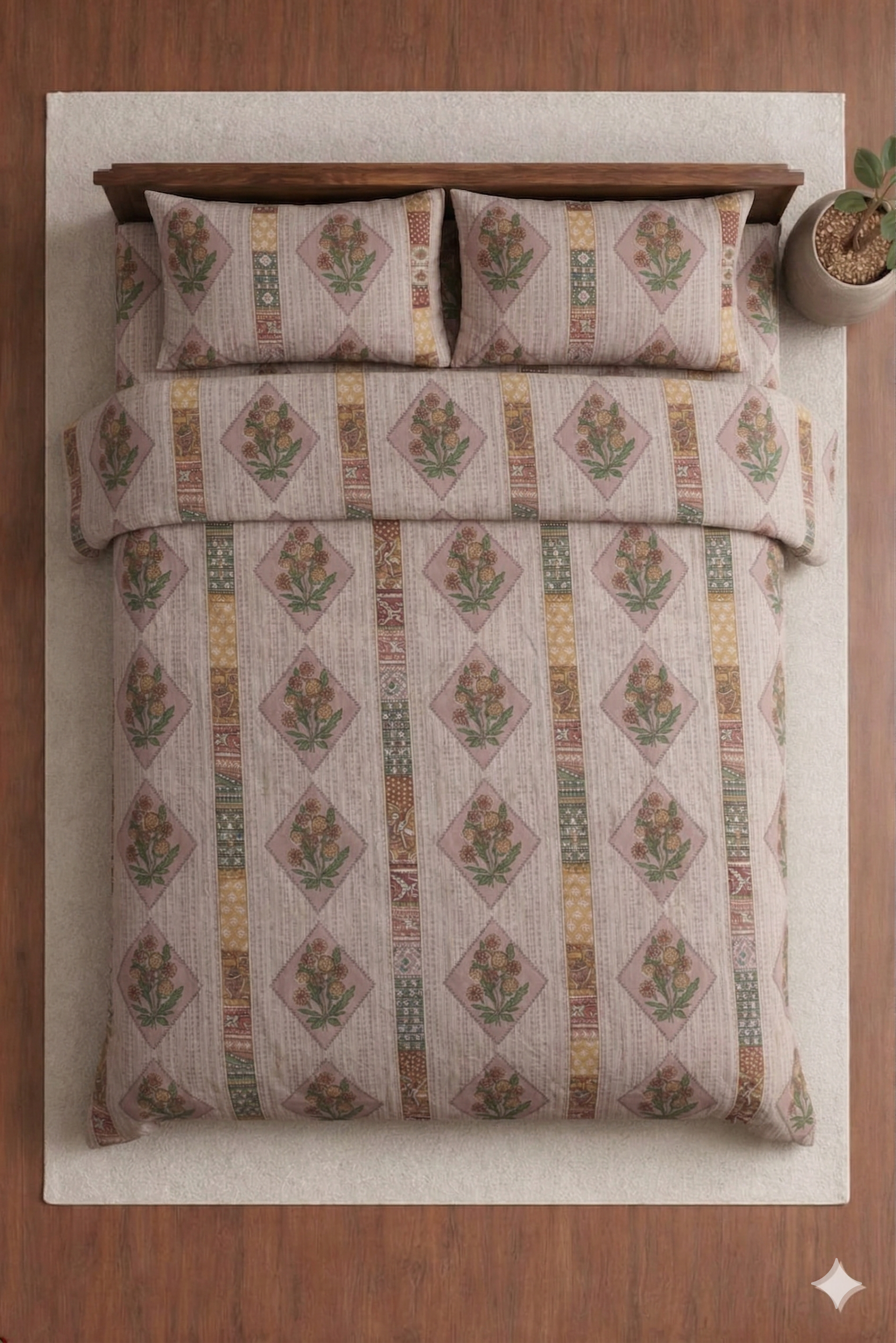 Crown Bedsheet Set