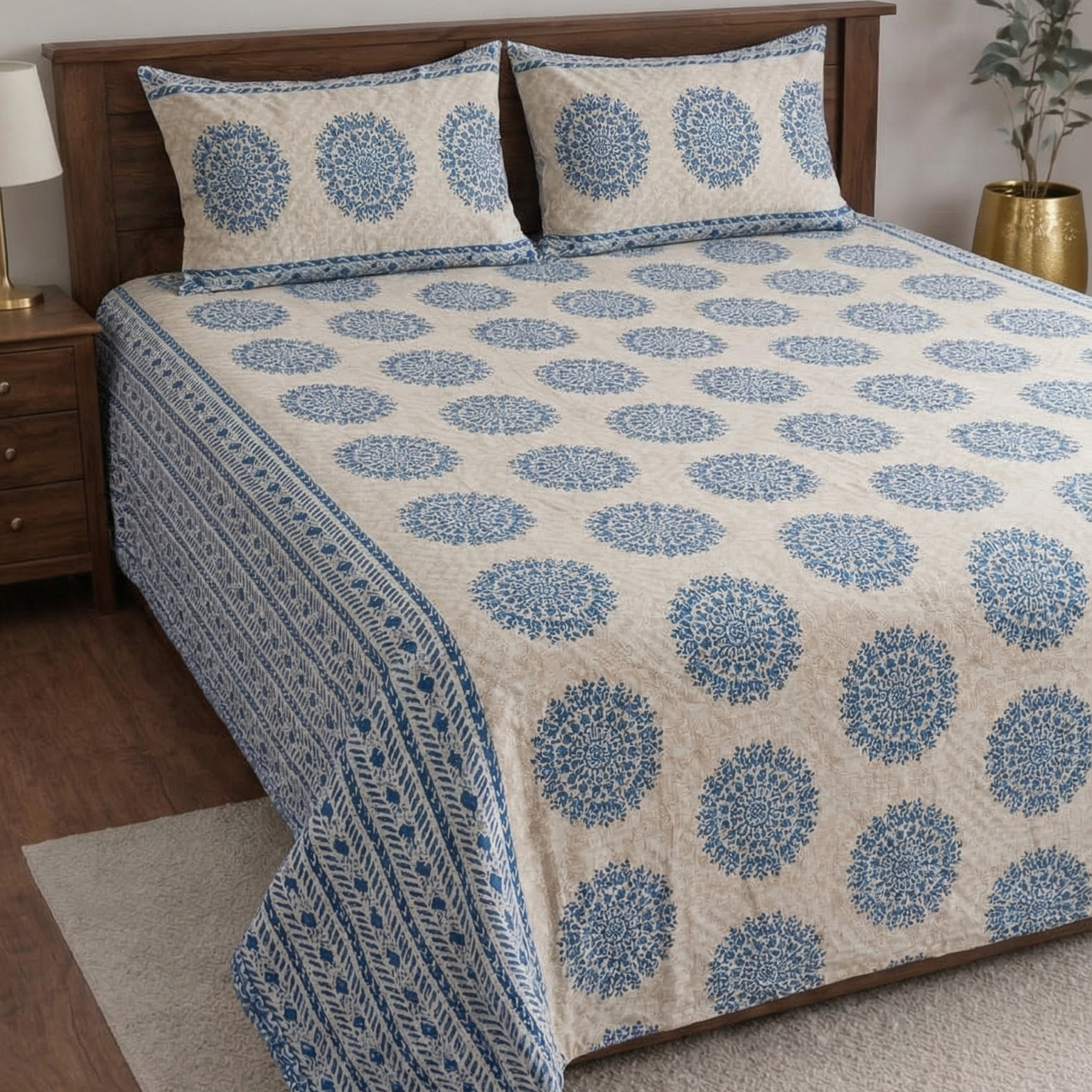 Rajwada Designer Bedsheet Set