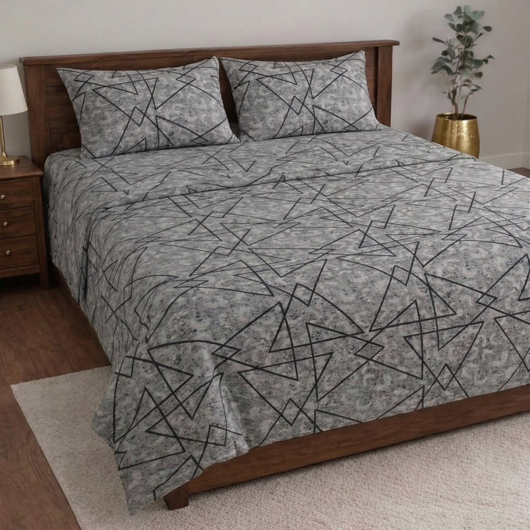 Crown Bedsheet Set