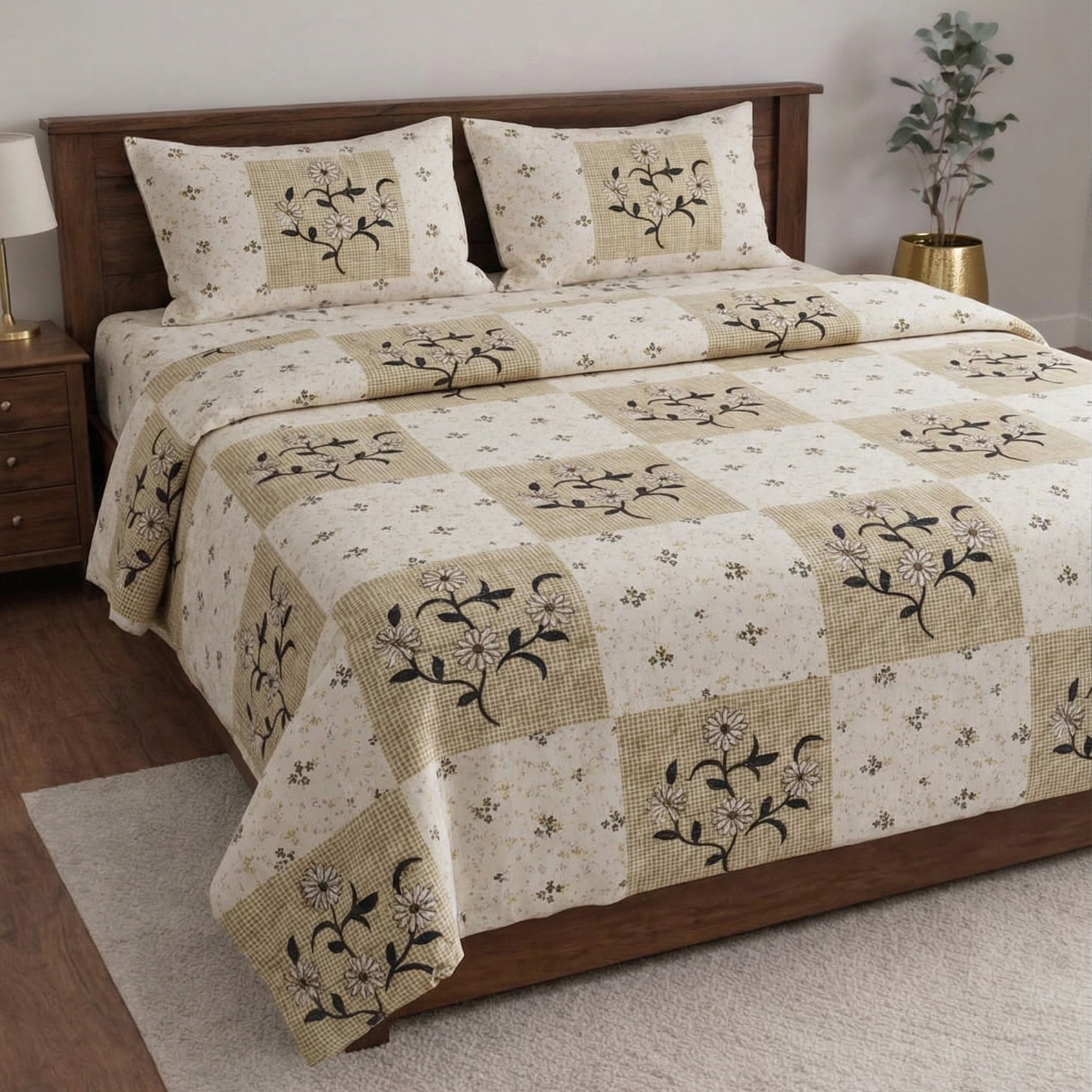 Designer Print Bedsheet Set