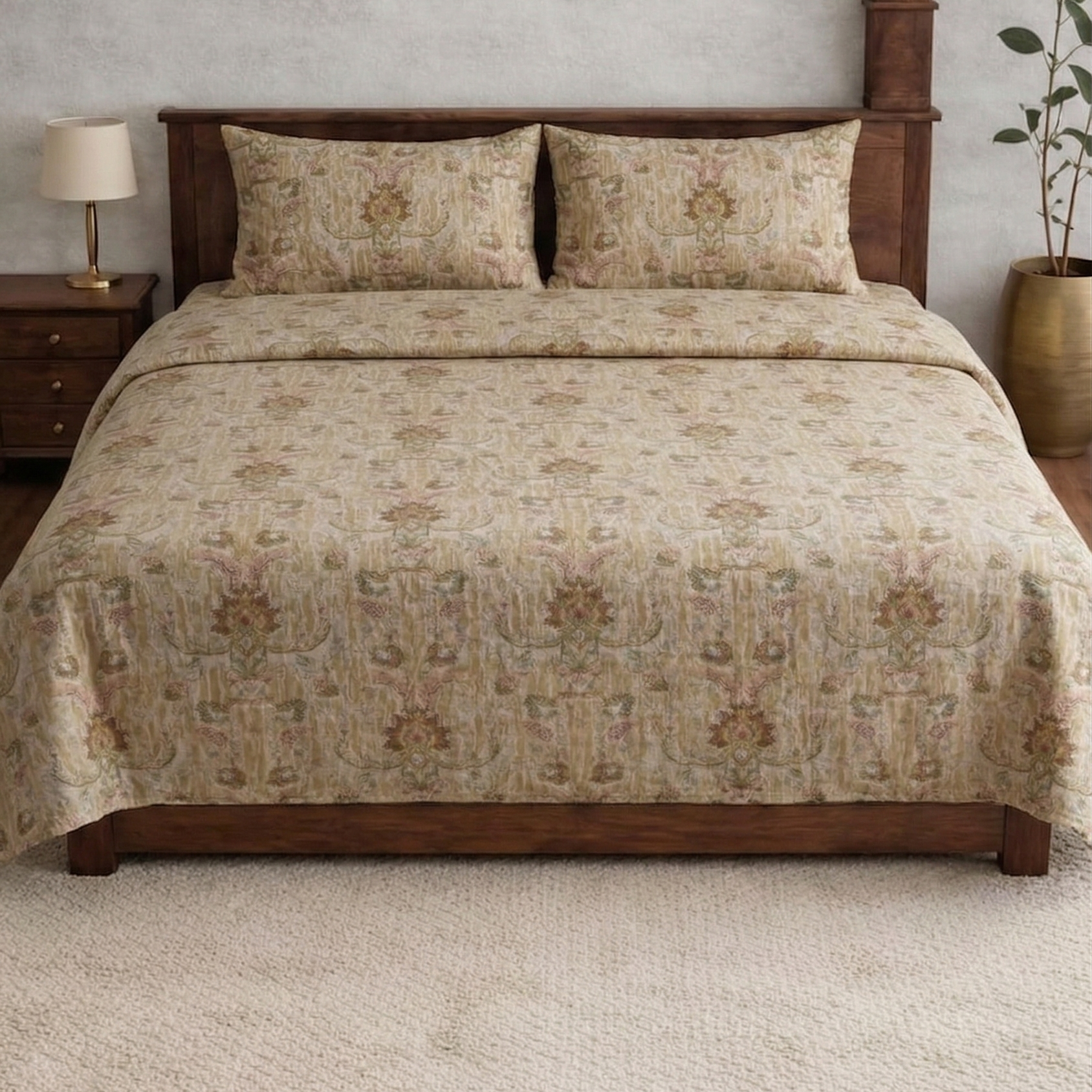 Crown Bedsheet Set