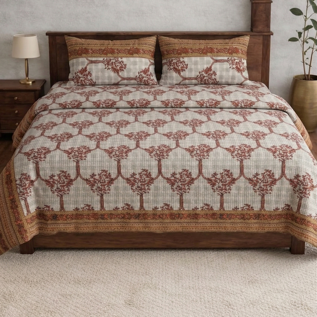 Rajwada Designer Bedsheet Set