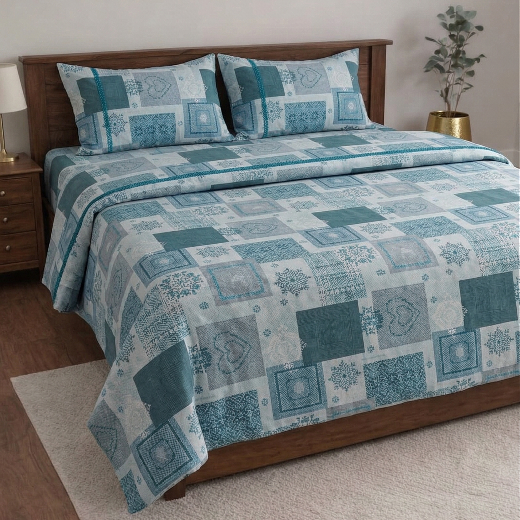 Elegant Soft Designer Bedsheet set