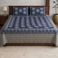 Jantar Mantar-Designer Diwan Bedsheet Set