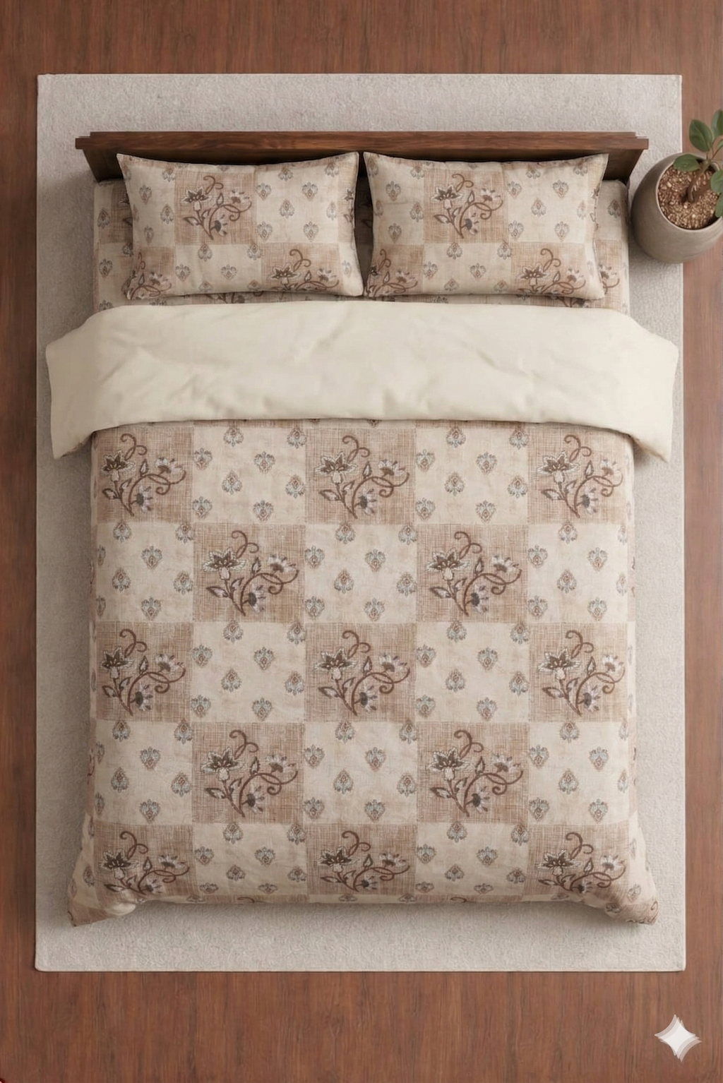 Suzuki Designer Print Bedsheet Set
