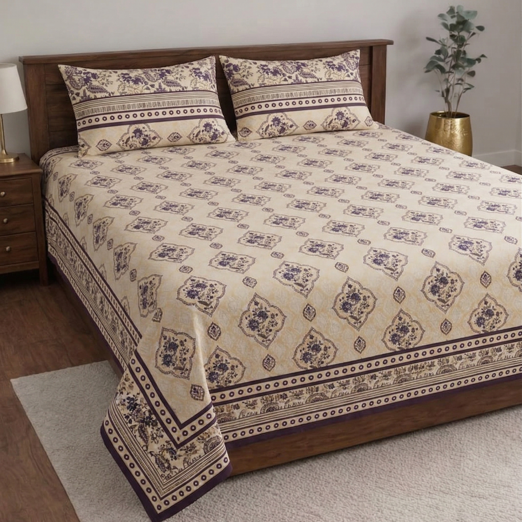 Rajwada Designer Bedsheet Set